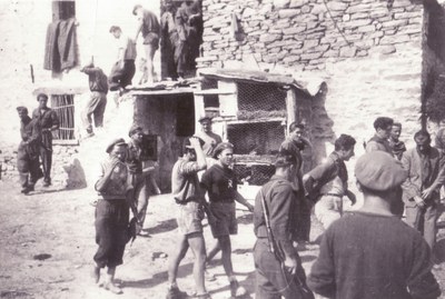 Partigiani a Purocelo (Brisighella estate 1944)